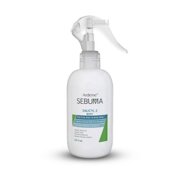 Arden sebuma Salicyl 2 Anti Acne Back And Body Spray 250ml