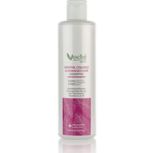 Voche Keratin Colored And Damaged Hair Shampoo 250ml
