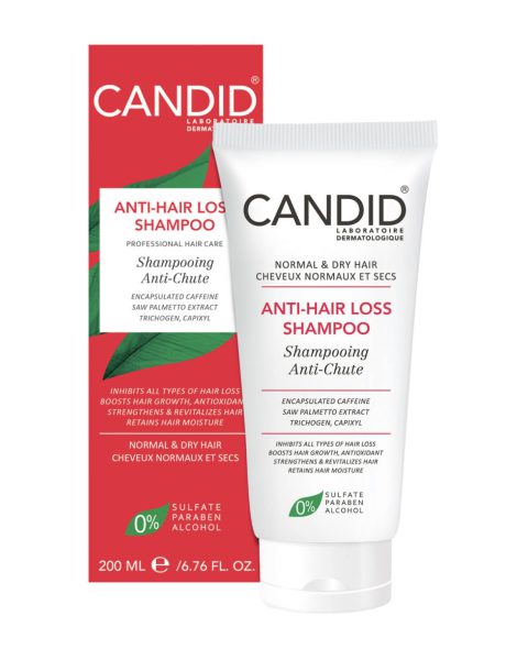 Candid Anti Hair Loss Shampoo For Normal And Dry Hair 200ml