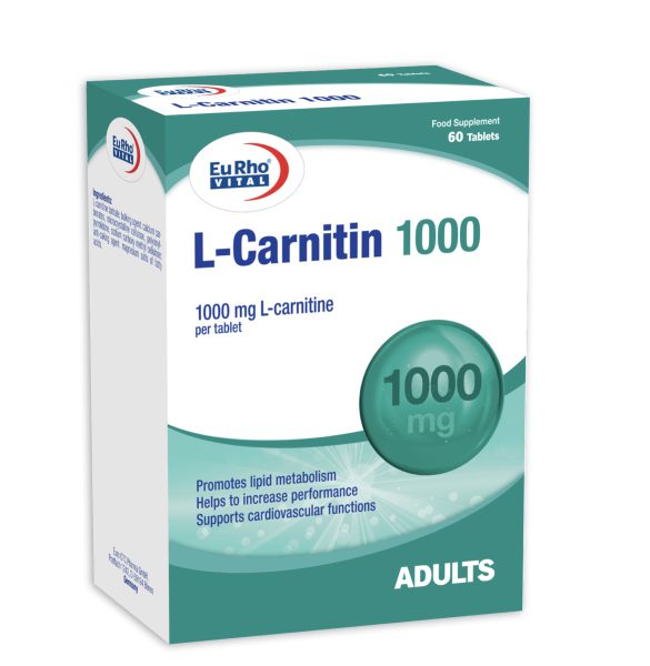 Eurho Vital L Carnitin 1000 mg 60Tab